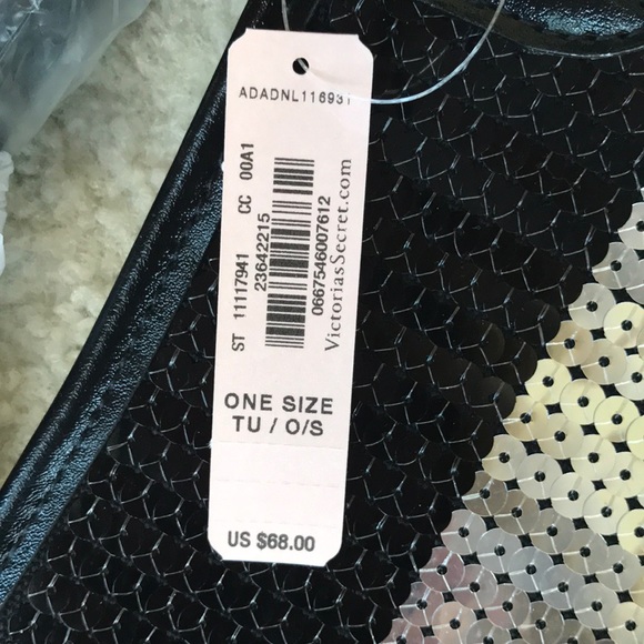 Victoria's Secret Sequin Tote & Wristlet - Picture 7 of 8